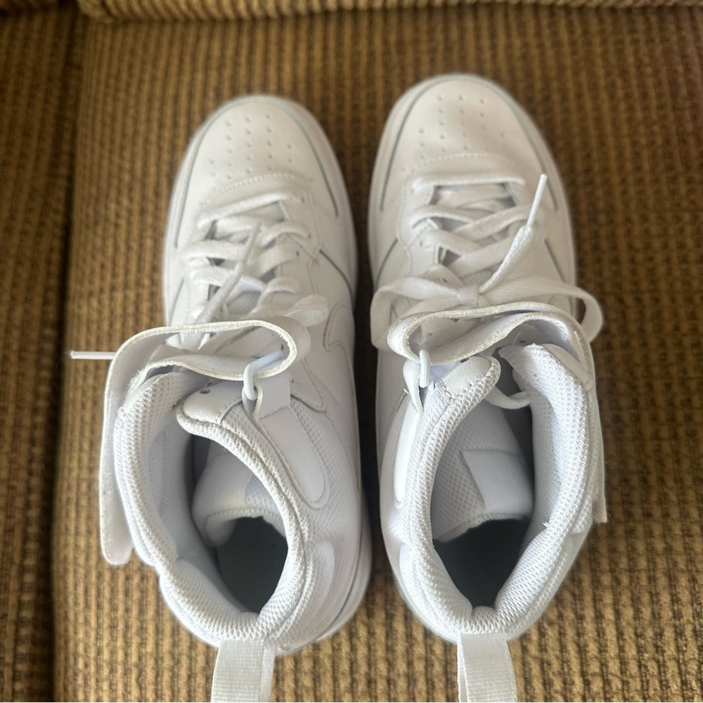 White High-Top Sneakers